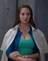 Alison Brie filling up a tight top