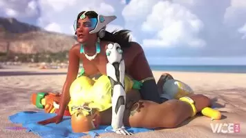 Symmetra working her hips