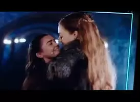 I want to watch Maisie and Sophie make out with my cock between them.