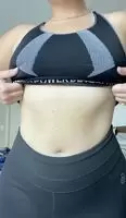 Post workout play 🍯