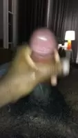 after edging for an hour