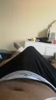 Straining to get out!