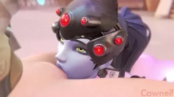 Widowmaker x Tracer Muff Diving