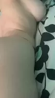 Watch my pussy eat that thong right up