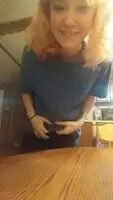 A nice drop of my small tits!