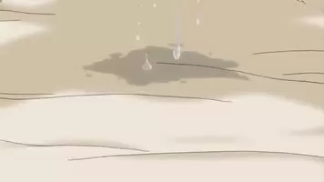 Dripping wet