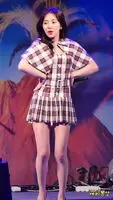AOA Mina's Heart Attack Hop: Watch Her Legs Spread Open
