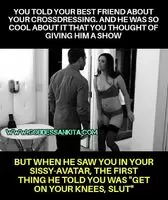 Awww .... And you obeyed him like a good gurl 😉😛