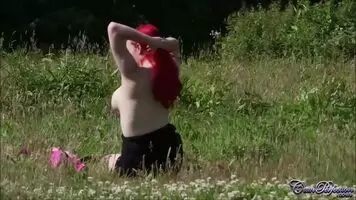 Jasmine James goes for a walk