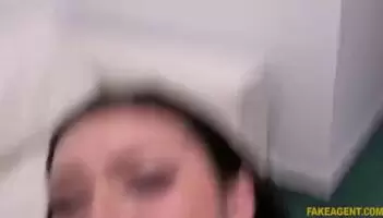 Cute Rae asks permission before swallowing