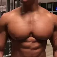 Pec flex in the gym ...